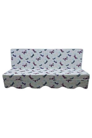 MİRZADE ELİT SALINCAK MİNDERİ SU İTİCİ KUMAŞ GRİ SÜNGER FERMUARLI SET-prm 081061 v 9