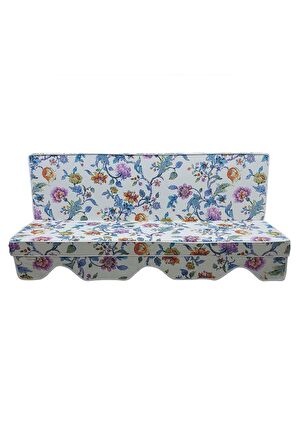 MİRZADE ELİT SALINCAK MİNDERİ SU İTİCİ KUMAŞ GRİ SÜNGER FERMUARLI SET-prm 150741 v 3