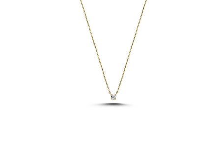 0.03 Ct. Minimal Pırlanta Kolye