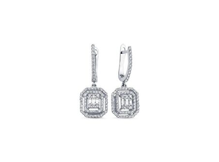 LUXURY COLLECTİON 2,89ct Pırlanta Baget Set