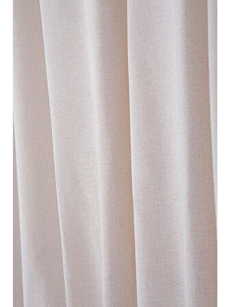 Buldan Işi Düz Keten Güneşlik Perde