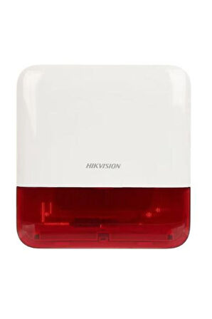 Ds-ps1-e-we Harici Tip Kablosuz Alarm Sireni (KIRMIZI)