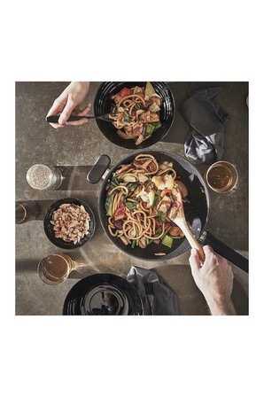 Mıddagsmat Wok Tava Yapışmaz Kaplama-paslanmaz Çelik 28 Cm 50463696