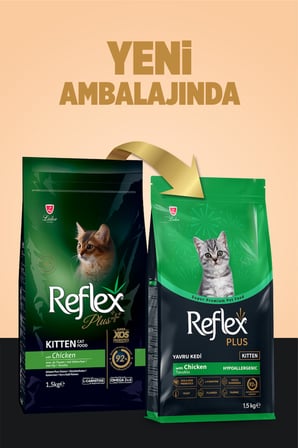 Plus Hipoalerjenik Tavuklu Yavru Kedi Maması 1,5 kg