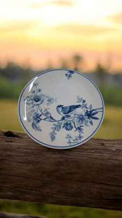 Güral porselen 6 adet  25 cm şuje servis tabağı 1891