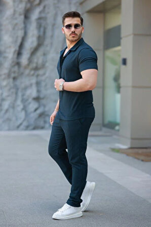 Erkek Ottoman Kumaş Pantolon Gömlek Takım