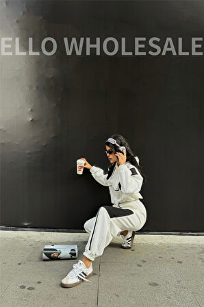 EŞOFMAN TAKIM PARÇALI - Beyaz