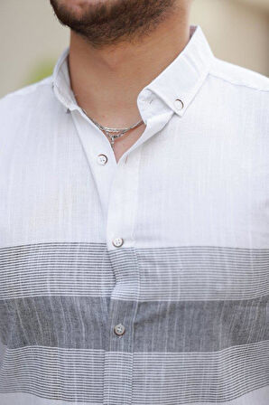 Erkek Desenli Kısa Kollu Gömlek