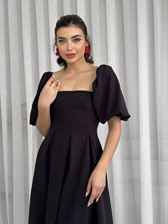 Benjamin Çan Etekli Midi Boy Elbise