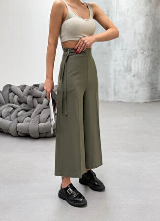 230 Gr Poly Viscose Full Lycra Metal Toka Aksesuarli Pantolon