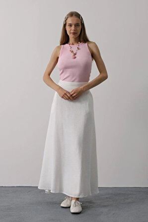 Keten Etek - Beyaz