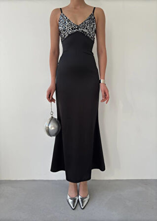 Shany İp Askılı Elbise