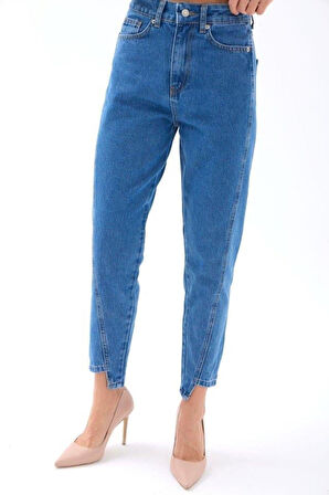 5682 KOT PANTOLON-KOYU MAVİ