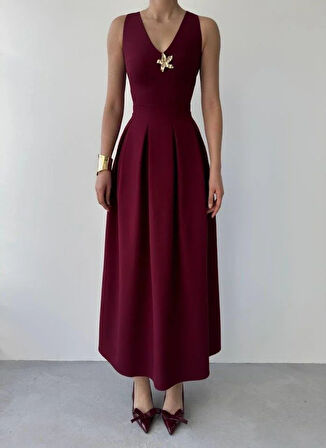 Late Yıldız Detaylı Elbise