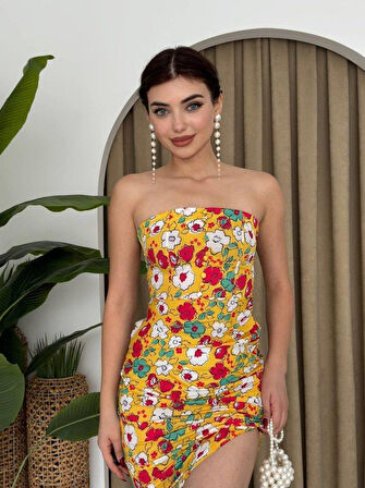 Emelıe Straplez Elbise