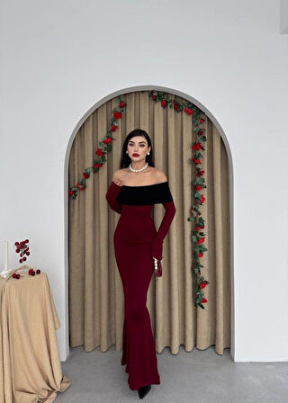 Leonidas Madonna Yaka Elbise