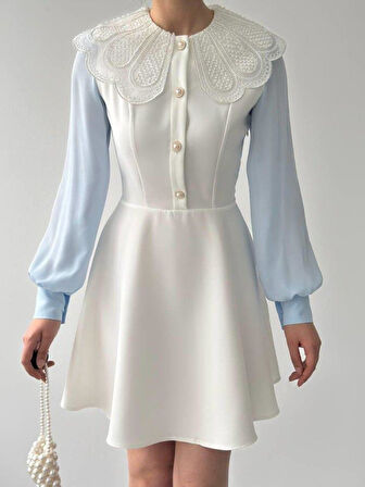 Asıo Bebe Yaka Elbise