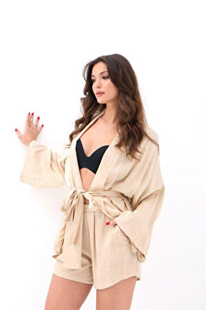 7002 KİMONO ŞORTLU TAKIM-GERA
