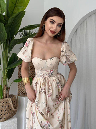 Camila Bağlamalı Elbise