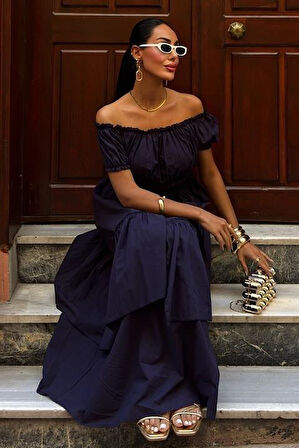 Büzgülü Crop Kat Detaylı Fırfır Etekli Takım 10196