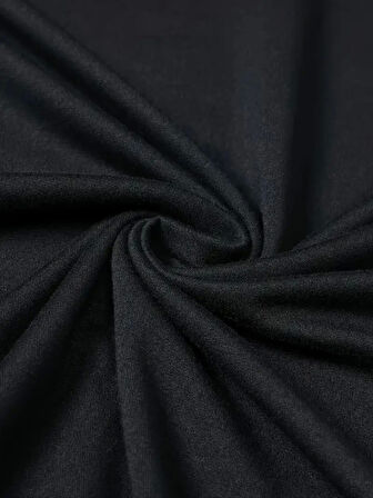 Baskılı Oversize Bisiklet Yaka T-shirt - Siyah