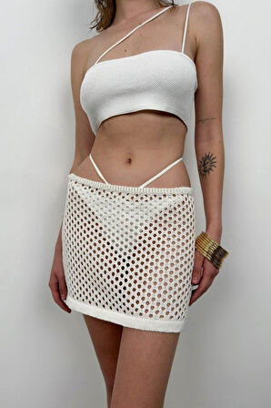 Örgü Mini Etek