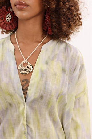 Bonnie Flamlı Keten Takım 9564-08