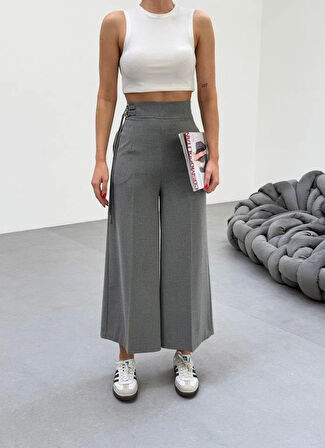 230 Gr Poly Viscose Full Lycra Metal Toka Aksesuarli Pantolon