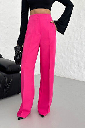 Yüksek Bel Pensli̇ Palazzo Pantolon