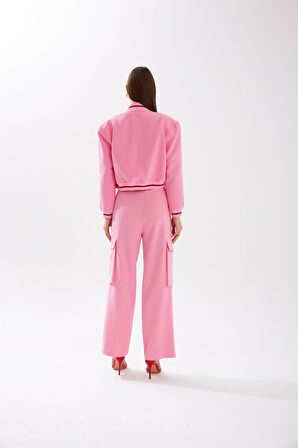 Pareo Pantolon Pembe