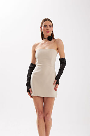 Nok Star Dress Bej