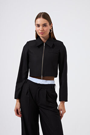 Cool Mode Serisi Boxer Bel Bantlı Pantolon Siyah