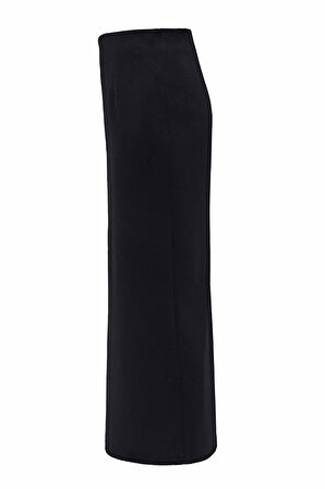 Magic Love Maxi Boy Kaşe Etek Siyah