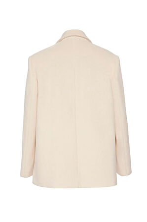 Magic Love Kaşe Blazer Ekru