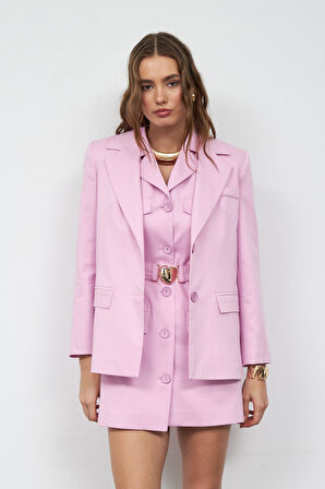 Enternal Elegance Blazer Ceket Pembe