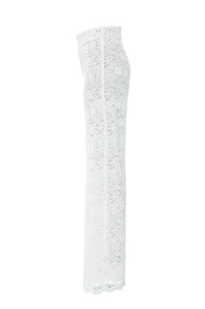 Pure Elegance Blossom Pant Beyaz