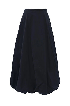 Sophisticated Elegance Balloon Skirt Siyah