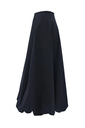 Sophisticated Elegance Balloon Skirt Siyah