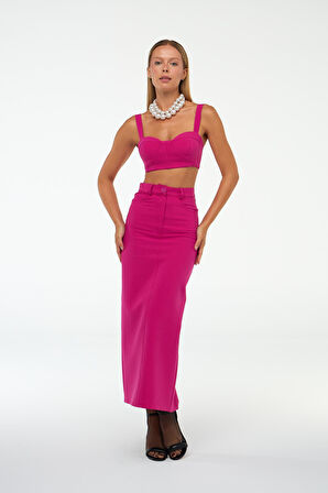Nok Classic Signature Alessandra Maxi Boy Kalem Etek Fuşya