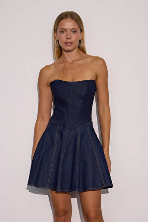 Be Cool Denim Büstiyer DARK BLUE