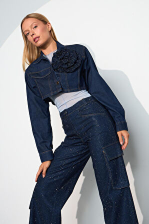 Shine Bright Like A Diamond Jean Pantolon DARK BLUE