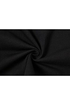 Gothic Easy-Bake Coven Baskılı Siyah Crop