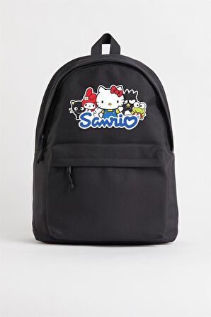 Hello Kitty Sanrio Baskılı Unisex Sırt Çantası