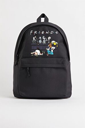 Friends Baskılı Unisex Sırt Çantası