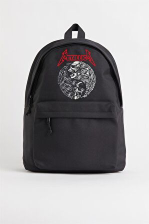 Metallica Baskılı Unisex Sırt Çantası