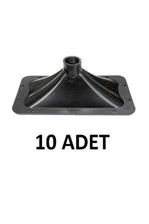 10 Adet - 16x30 JBL Modeli ABS Tweteer Horn - Kendinden Dişli