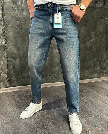 Damian Kot Boyfriend Yıkamalı Denim Erkek Jean Pantolon