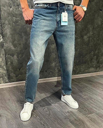 Damian Kot Boyfriend Yıkamalı Denim Erkek Jean Pantolon