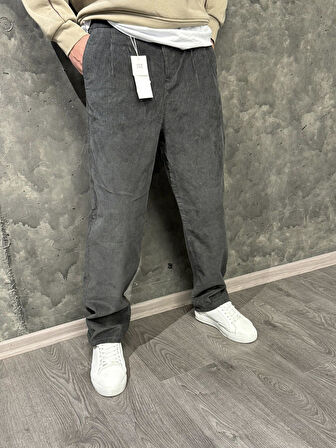 Atlanta Street Fitilli Kadife Jean Pantolon. Baggy fit. Rahat Kesim Erkek Pantolon