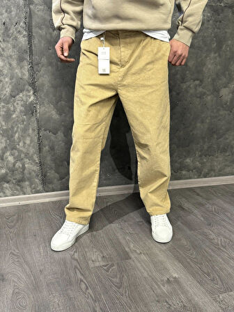 Atlanta Street Fitilli Kadife Jean Pantolon. Baggy fit. Rahat Kesim Erkek Pantolon